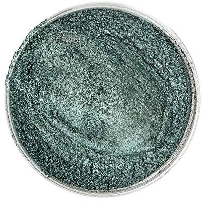 Effektpigment DIAMOND MEDIUM AQUAMARINE Perlglanz Metallic Farbpulver Pigment für Epoxidharz Autolack Sprühfolie Nail Art Aquarell Kosmetik Seife Puder, (25 Gramm)
