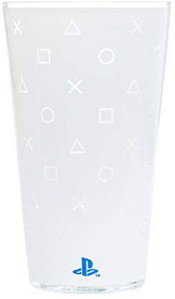 PlayStation Tumbler - Offiziell lizenziert, PS5 Tumbler für kalte Getränke, Weiß umhüllt, Geschenk für Gamer, 400 ml (13,5 Fl Oz)