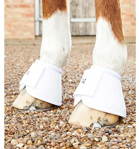 Premier Equine Protège-griffes pour chevaux en carbone Wrap Over Reach