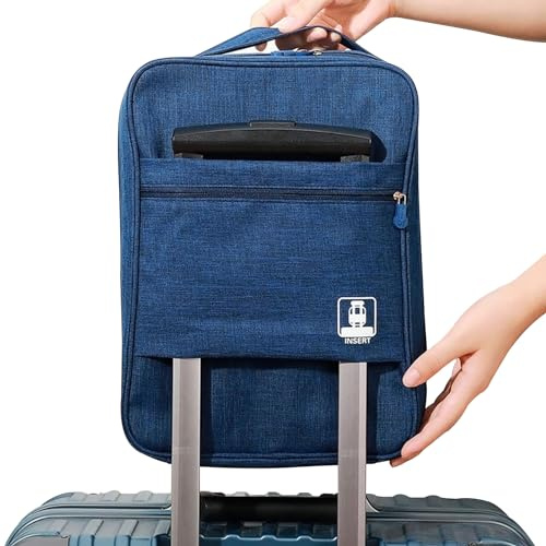 3-lagige Reise-Schuhtasche, wasserdichte, Tragbare Schuh-Aufbewahrungstasche Für Den Täglichen Gebrauch Beim Reisen, Camping(Navy blau)