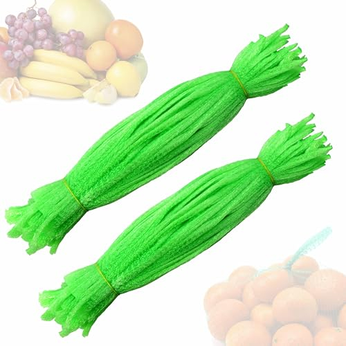 Simond Store SIMOND STORE Wiederverwendbare Produktbeutel, 38,1 cm, atmungsaktive Gemüsebeutel, Verwendung als Zwiebelbeutel und Obst-Netzbeutel, Meeresfrüchte-Kochbeutel für Krebse, 200 Stück