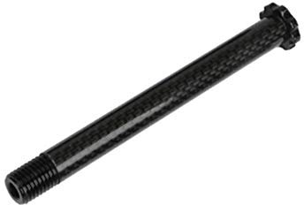 Osmond Fahrradgabel Achse Auszug aus Aluminiumlegierung Reparatur leicht Nabe Zubehör - Schwarz 100 x 12 mm