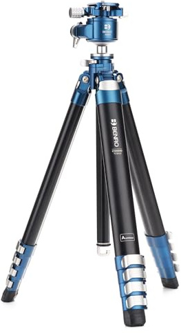 Benro CyanBird AL 2 Series, trípode de 5 secciones con cabeza de bola invertida G36PT de perfil bajo