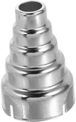 FELTECHELECTR Hot Melt Glue Tip Air Sprayer Nozzle Heat Resistant Stainless Steel Welding Nozzle for Hot Air Devices Compatible Brands for Soldering and Crafting