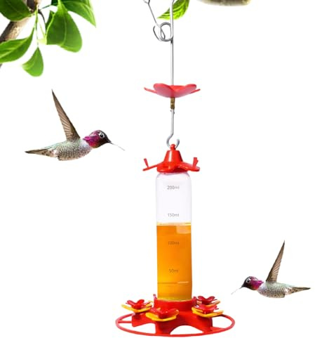 Hummingbirdmatare För Utomhus Läcktät Finkar Och Kolibrier Fågelmatare För