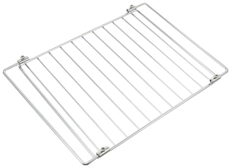 TOYANDONA Teleskopisches Rostfreies Edelstahl Backofengitter mit Hoher Hitzebeständigkeit Praktisches Grill Bbq mesh Leicht Einfach zu Reinigen Passend für Elektrobackofen Breit