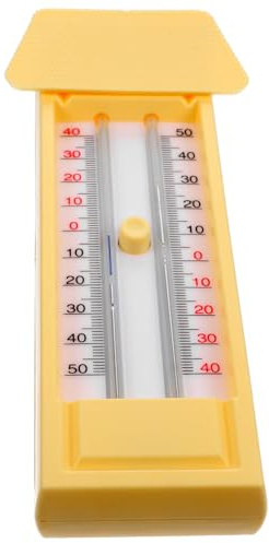 DECOMELODY Esterno Sonda, per Interno ed Esterno, Registra Temperatura Massima e Minima, Display 2 Unità Celsius e Fahrenheit, Casa e Serra