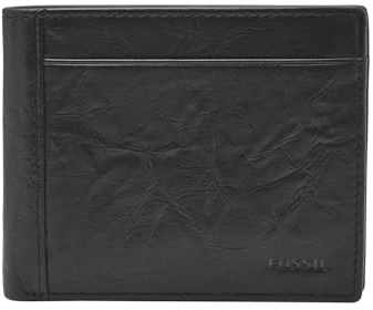 Fossil Herren Neel Leder Bifold Geldbörse 11,43 cm L x 2,54 cm B x 9,525 cm H