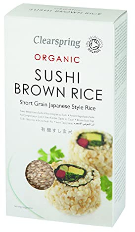 Clearspring Riz Complet à Sushi Bio 500 g