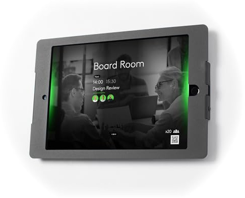 Tabdoq Lite Support Mural Tablette | Support Mural iPad | Fixation Sécurisée et Robuste avec Caméra et Bouton Home Accessibles | Compatible iPad 7e, 8e, 9e Générations (2019-2021) 10.2 Pouces | Noir