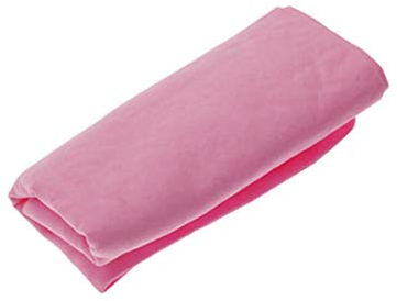 Auto-Reinigungstuch aus synthetischem Fensterleder, 43 x 32 cm, Rosa