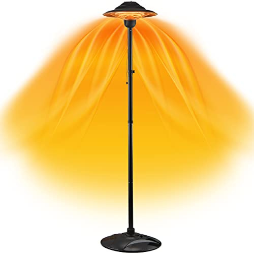 DONYER POWER Chauffage électrique de terrasse - Étanche - Pour l'extérieur et l'intérieur - Étanche - Pour l'extérieur et l'intérieur