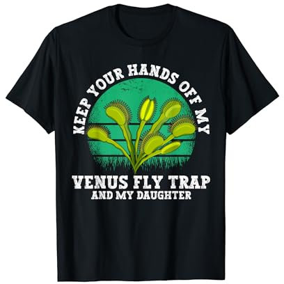 Venus Fly Trap Seeds Plants Live Venus Fly Trap Plant Lover T-Shirt