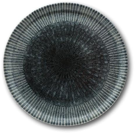 Saturnia Set 6 Piatti da Tavola Pizza Napoli Space in Porcellana 33 cm