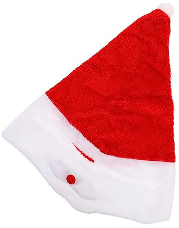 Alipis 1Stk Weihnachts mann Hut helm abdeckung Skihelmabdeckung Schneehelmabdeckung Helmet decoration for Christmas Helmet accessory for Christmas Helmschutz Helmüberzug Samt rot
