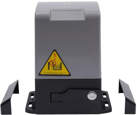 Apri cancello scorrevole 800 kg 370 W 220 V motore automatico apriporta con 2 telecomandi e chiavi per porta del garage