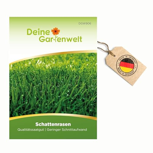 Schattenrasen 4 kg Samen für 160 m² - Schattenrasensamen - Rasensamen - Saatgut für Rasen
