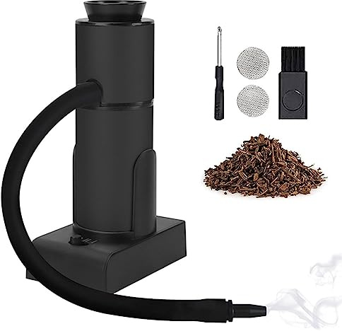 Generico Strumenti per Affumicare A Freddo Gli Alimenti, Affumicatore A Freddo Portatile, Scatola per Affumicare Alimentata A Batteria AA, Affumicatura Sana E Senza Sostanze Chimiche (Black L)