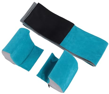 Leftwei Soporte Lateral para Silla de Ruedas, Cojines Laterales Ajustables, Soporte de Funda Extraíble para Estabilidad de la Cabeza, Cuello, Cintura, Ideal para Corrección de Postura y Alivio de