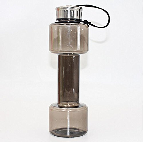 TOPIND Creative Fitness Dumbbell Water Bottle 710ML Sealed Leak Proof Kettle Sport Outdoor Gym Portable Drinking Bottle