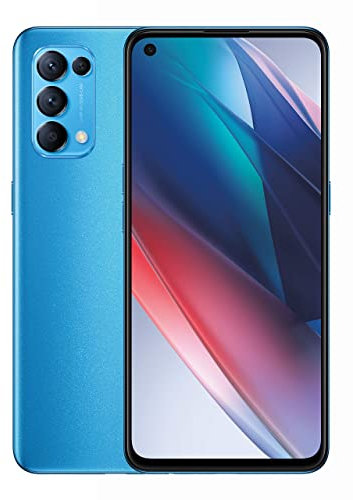 OPPO Find X3 Lite 5G - 8GB RAM and 128GB Storage SIM Free Smartphone (6.4 inch, 64MP Quad Camera, Dual SIM) - Blue (Renewed)