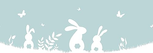 d-c-fix Pellicola per vetri ad adesione statica - Foglio di vetro privacy protezione UV pellicola di decorativa cucina bagno finestra - static window stripes Bella conigli 20 cm x 15 m