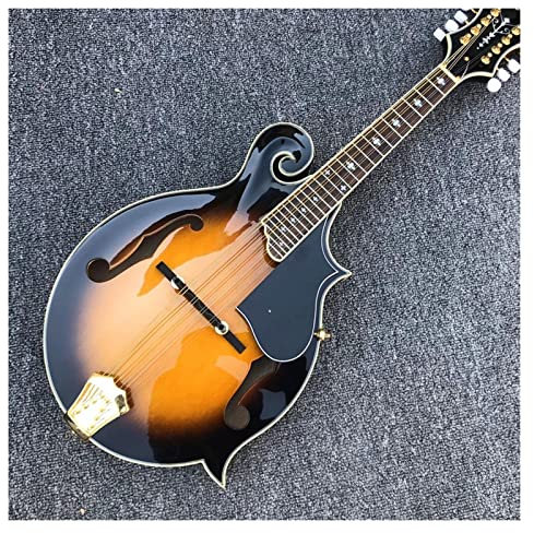 TSTS Beginner Mandolin Mandolin Guitar 8 Strings All Solid Wood Hollow Body Mandoline