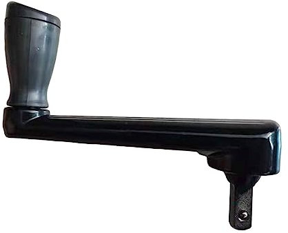 perfk Ombrellone da Esterno Maniglia a bilanciere Attacco per ombrellone Ombrellone in Metallo Piattaforma per impieghi gravosi Accessori per ombrellone da