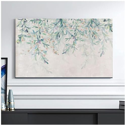 Interior TV Cover, Soft 19''-65'' Indoor Dust-proof TV Cover, TV Screen Protector Dustproof For LCD LED TV Curved Shape TV Dust Cover Cloth Fabric Interior Decoration