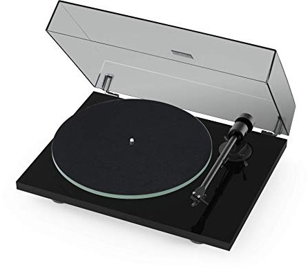 Pro-Ject T1 Evo Turntable (Piano Black)