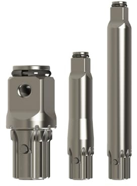 Ingersoll Rand AK43H DXS2 Set: 1/2 Drive 2 & 4 Extended, 3/4 Drive Standard Anvil, 3-Piece Heavy-Duty Set for Professional Use