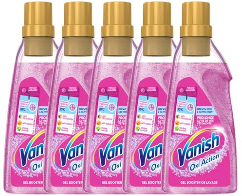 Vanish Détachant Avant-Lavage Oxi Action Gel lot de 5 x 1,5L