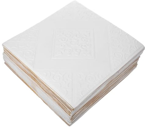 GLEAVI 50 Pegatinas De Pared Autoadhesivas Tridimensionales Con Revestimiento De Ladrillo Papel Tapiz Texturizado De Ladrillo Paneles De Pared De Ladrillo Calcomanías De Ladrillo Para