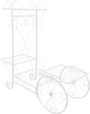Milisten 1pezzi Scaffale Decorativo per Balcone Scaffale Portaoggetti per Supporto per Vasi Mensola per Piante Portavasi