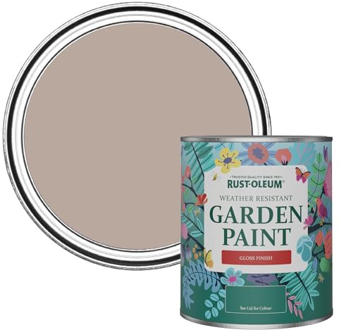 Rust-Oleum Mould Resistant Garden Paint in Gloss Finish - Oatfield 750ml