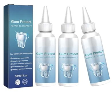 Gum Care Gel Teeth Repair Gel, Gum Restoration Drops, Essence Teeth Whitening Toothpaste, Fresh Breath Cleaning, Toth Protection & Oral Care (3)
