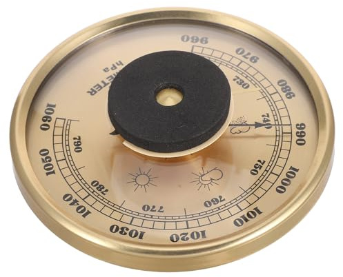 Yardenfun Weather Station with Temperature Gauge Hygrometer and Barometer for Home and Office Indoor Climate Monitoring Air Pressure and Humidity Sensor Compact Multifunction Weather Monitor