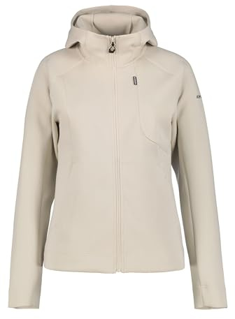 Icepeak Bunnell Damen Midlayer elastisch, atmungsaktiv & mit Kapuze. Ideal für Sport, Wandern & Alltag.