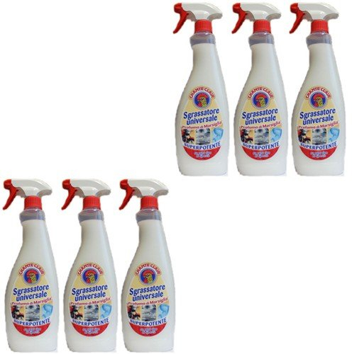 6x Chante Clair Sgrassatore universale Superpotente 625 Entfetter Reiniger
