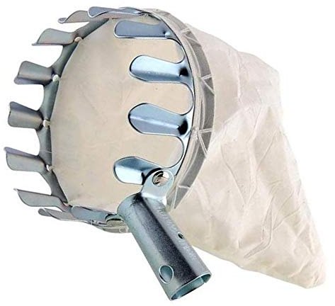 Bseical Fruits Cueille, MéTal Cueilleurs De Pommes avec Sacs, sans Manche Cueille Fruits TéLescopique, Cueilleurs De Fruits pour La RéColte De Pommes, Cerises Et Prunes, Durable Outils Portatifs (1)