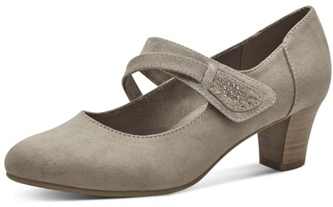 Jana Mujer 8-24464-42 Zapatos de tacón, Gris, 39 EU
