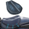 PhyiFlbey Cojín de Asiento, Cojín Universal Plegable de Asiento de Gel para Motocicleta，Absorción de Impactos, Almohadilla de Asiento de Moto，Cómodo, Adecuado para Viajes Largos