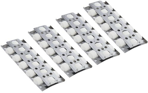 Grillflame RJC009P Briquette Tray Replacement Parts for RCS RJC32A RJC32AL RJC40A Summerset Sizzler 26 32 40 Inch Ceramic BBQ Briquette Tray Assembly 3 4 5 Burner Ceramic Briquettes Heat Plate