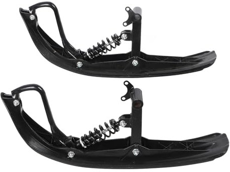 Tabla de Trineo de Nieve para ATV, par de Trineo de Nieve de Invierno para ATV, Trineo Antideslizante Resistente y Duradero, Mejora el Agarre para Go Kart UTV Quad Bike