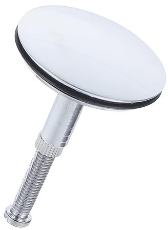 PAMINGONO Badewannen Abflussstopfen Kupfer Verdickter Ablaufstopfen Badewannen Überlaufabdeckung Badzimmerzubehör Haarfangsieb Gegen Gerüche Sicherer Verschluss