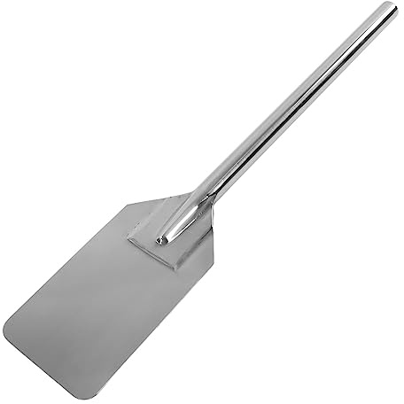 lvifloae Long Handle Spatula Mixing Paddle Ultra Long Kitchen Mixing Spatula Stainless Steel Long Handle Cooking Spatula for Baking Stirring Mixing 61cm/24in (61CM)