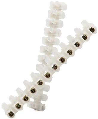 1 pz connettore filo multi-spec doppia fila 12 posizioni morsettiera isolata in ottone connettore elettrico morsettiera a vite(X3-2012-Large)