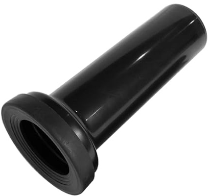 Juego de conexión para pared – WC, accesorio de entrada y desagüe, 185 mm o 300 mm de largo, tubo de conexión para inodoro, alta seguridad funcional (tubo de desagüe, 300 mm)