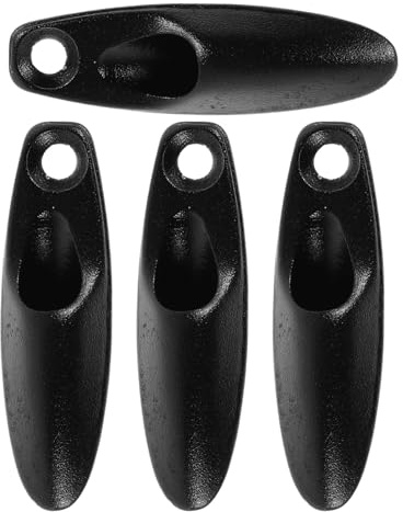 MOTHNUR 4Pcs Bicycle Cable Guide Clips for Road and Mountain Bikes – Aluminium Alloy Internal Wire Routing Clamp Bike Brake and Shift Cable Holder