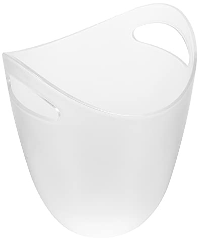 Cabilock 1stk Eimer Großer Eimer Lebensmittelbehälter Champagnerkühler Eimer Weinkübel Bier Eiskübel Retro-kühler Weinkühler Eimer Kleiner Eimer Weinflasche Eiskübel Getränke Fass Acryl